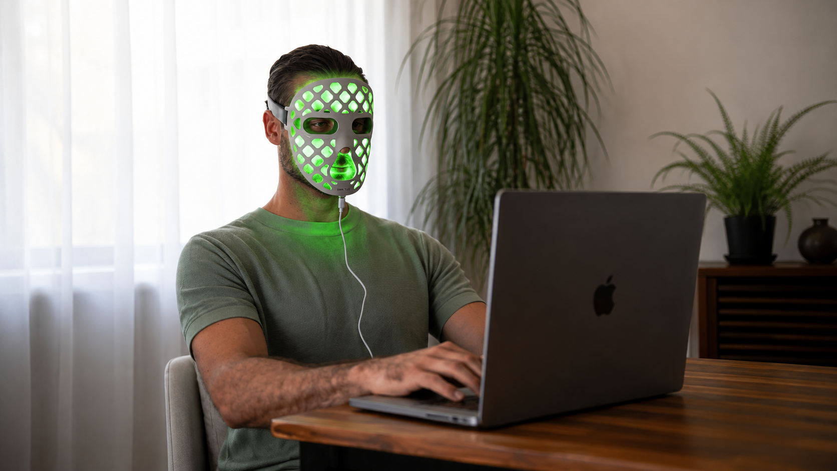 ETERNO LED Face Mask — 4 Wavelengths, Zero Contact - red light | EMR-TEK