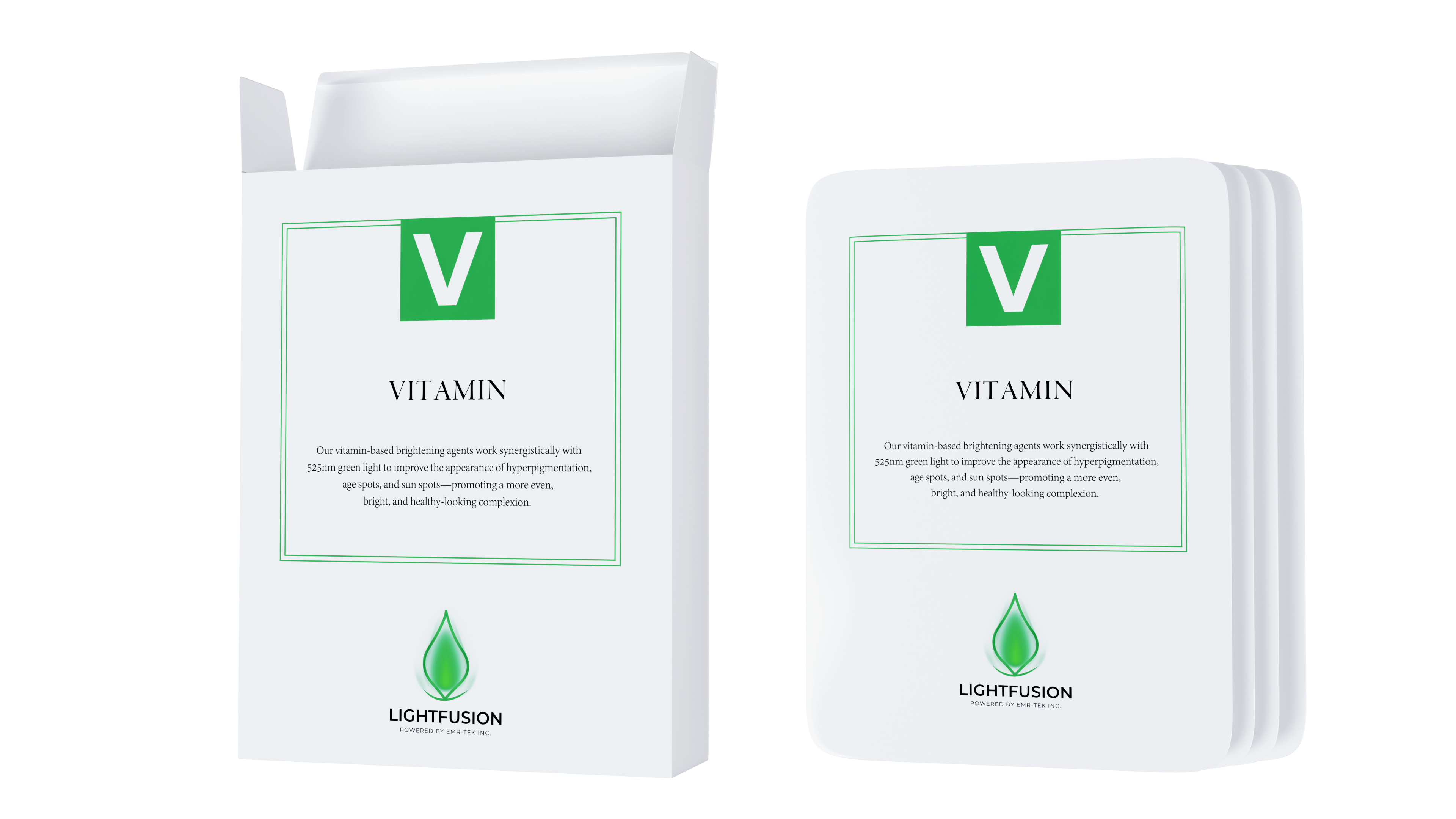Green Light Fusion Sheet Mask (Canada and USA only) - | EMR-TEK