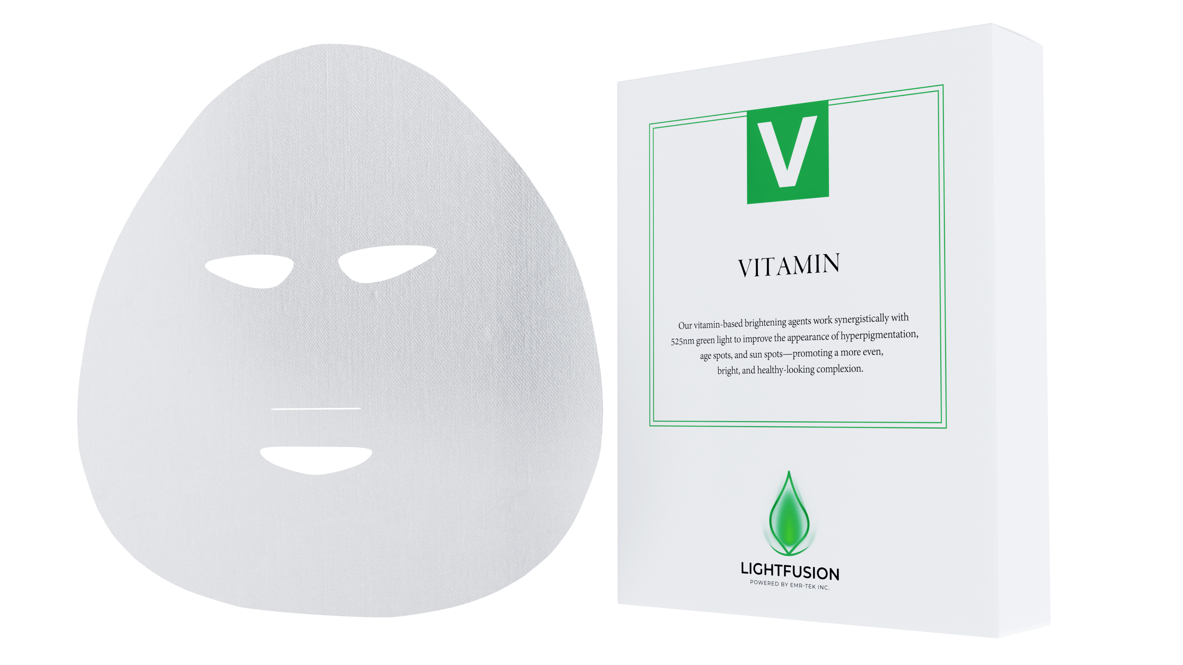 Green Light Fusion Sheet Mask (Canada and USA only) - | EMR-TEK