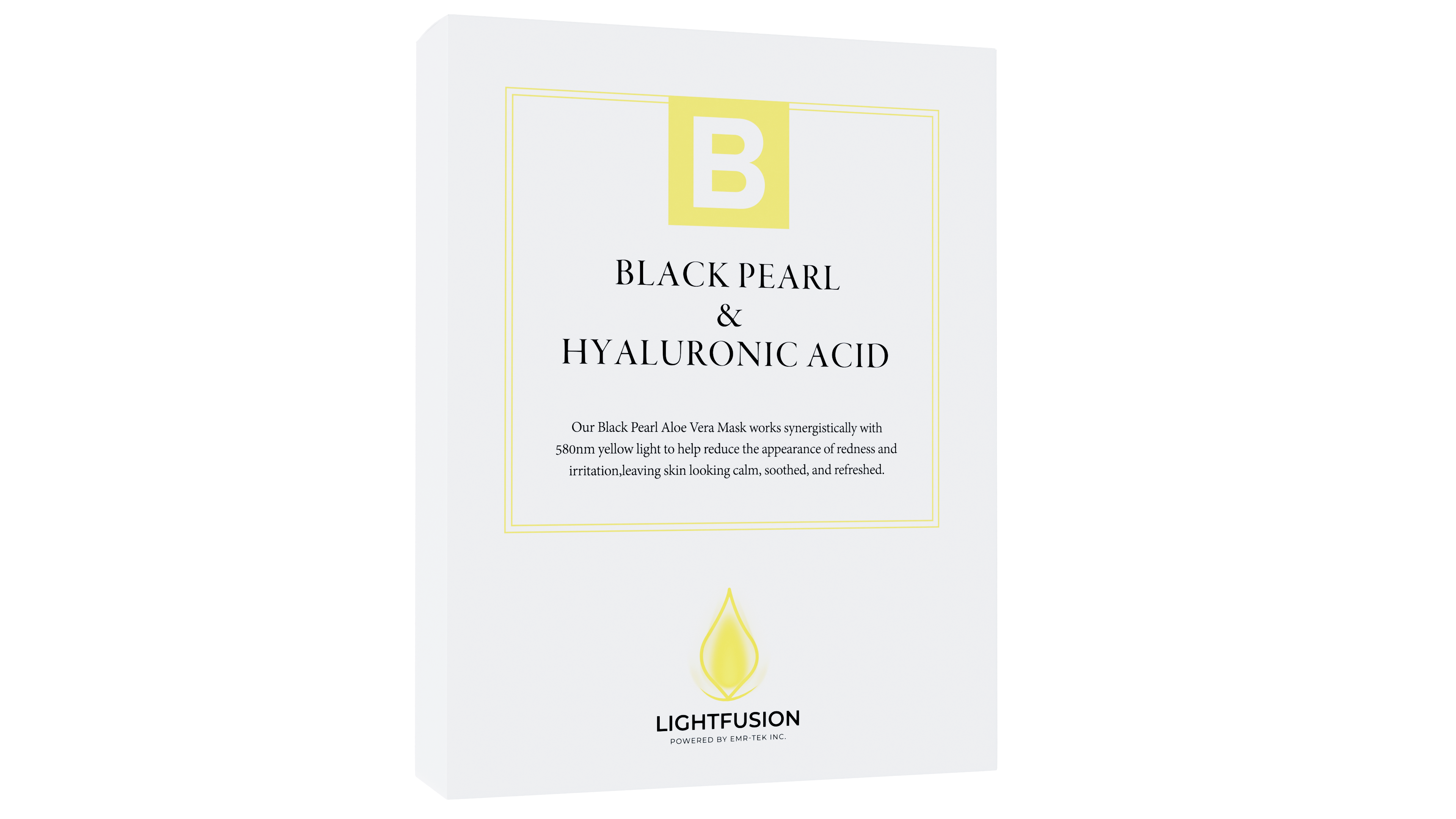 Yellow Light Fusion Sheet Mask — Hydrate & Soothe Radiance (Canada and USA only) - cosmetics | EMR-TEK