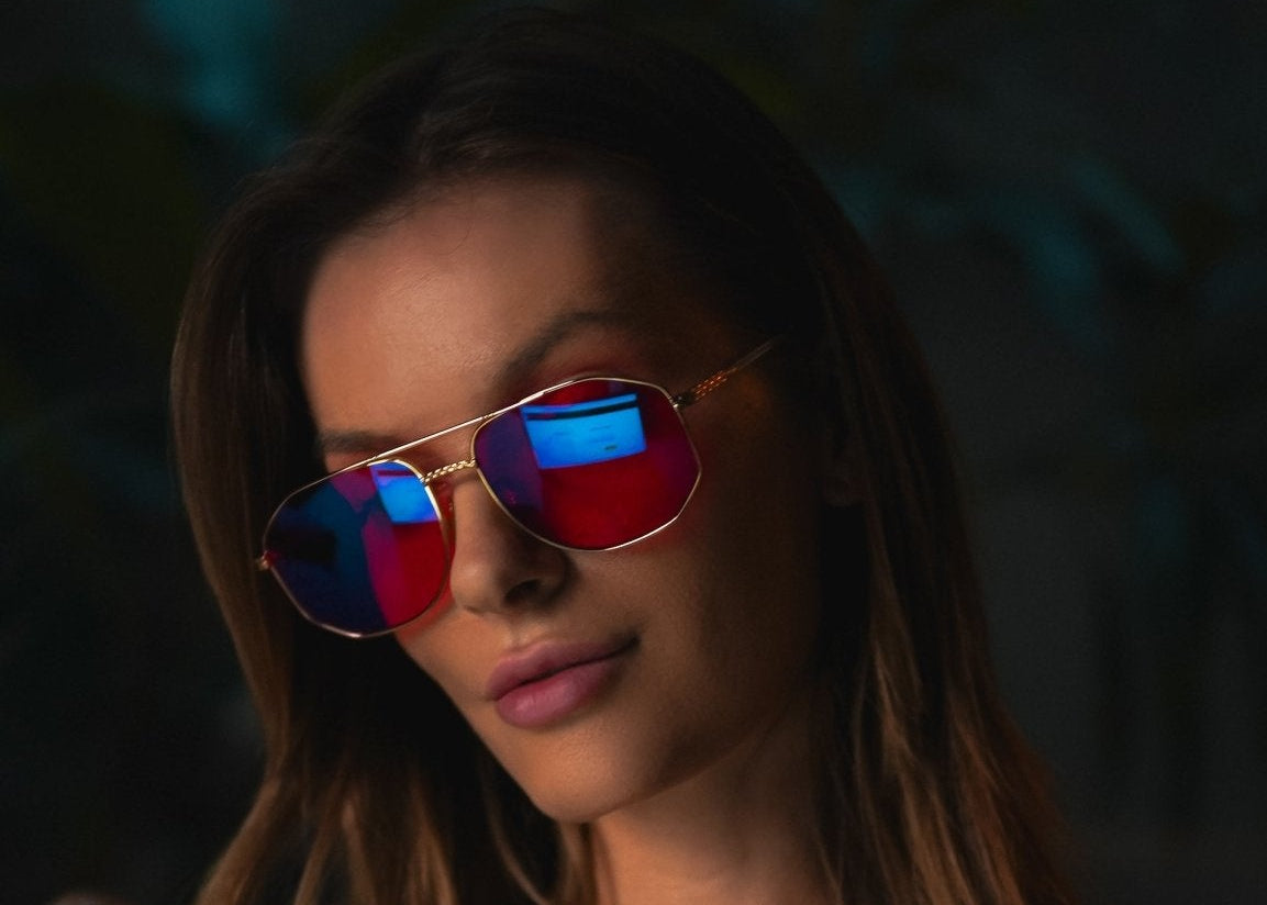 Ares Aviator Blue Light Blocking Glasses - Blue light blocking glasses | EMR-TEK