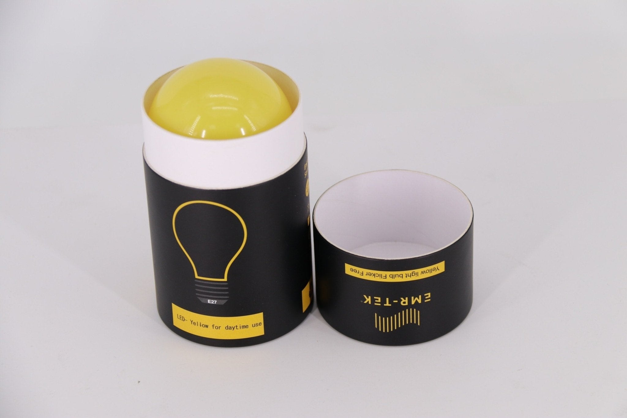 Daylight Yellow Light Bulb — Low Blue Light Comfort Lighting - | EMR-TEK