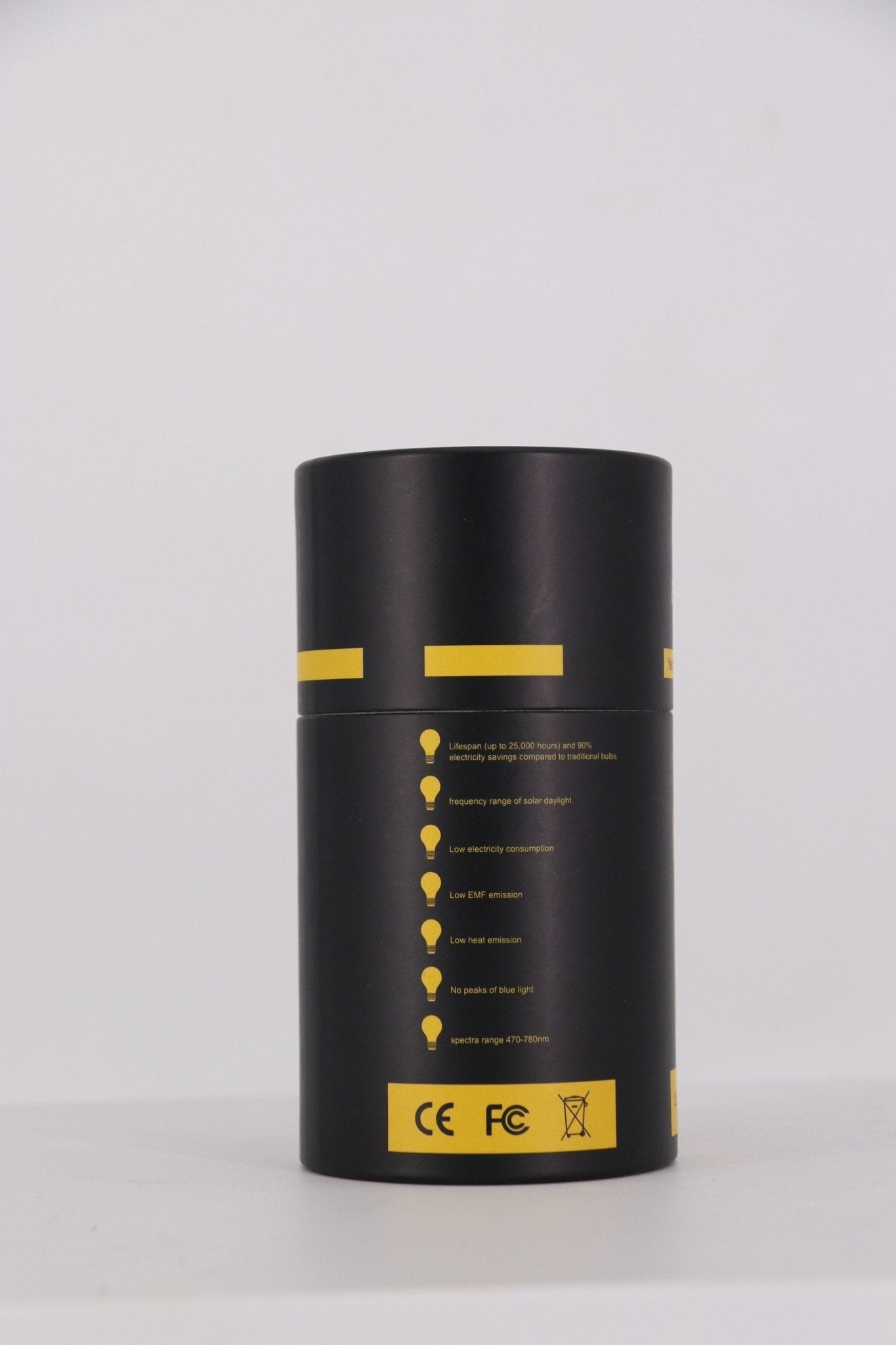 Daylight Yellow Light Bulb — Low Blue Light Comfort Lighting - | EMR-TEK