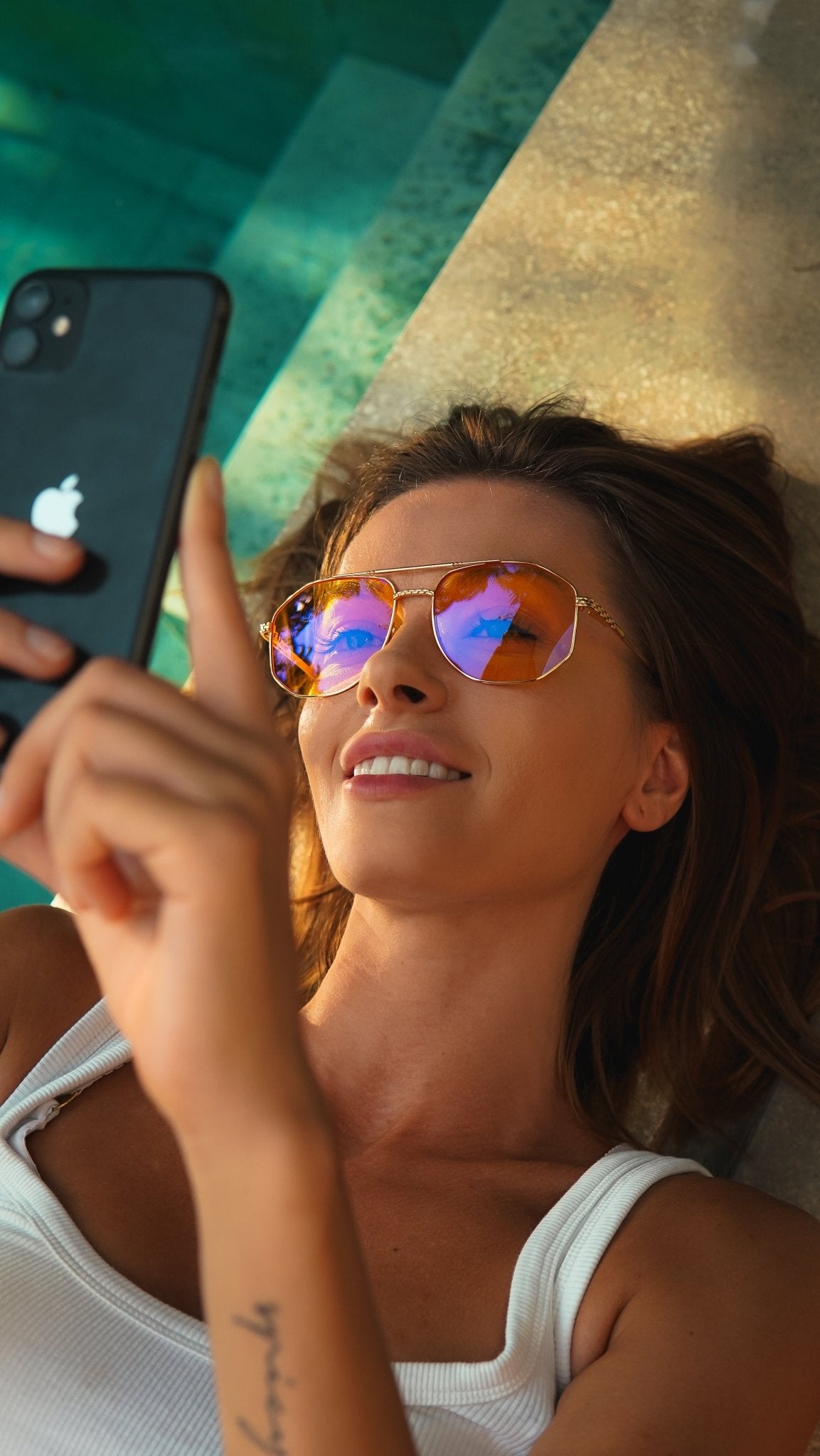 Ares Aviator Blue Light Blocking Glasses - Blue light blocking glasses | EMR-TEK