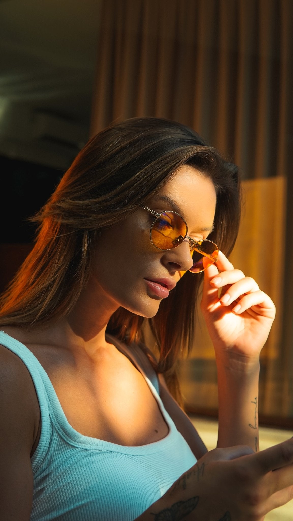 Ares Aviator Blue Light Blocking Glasses - Blue light blocking glasses | EMR-TEK