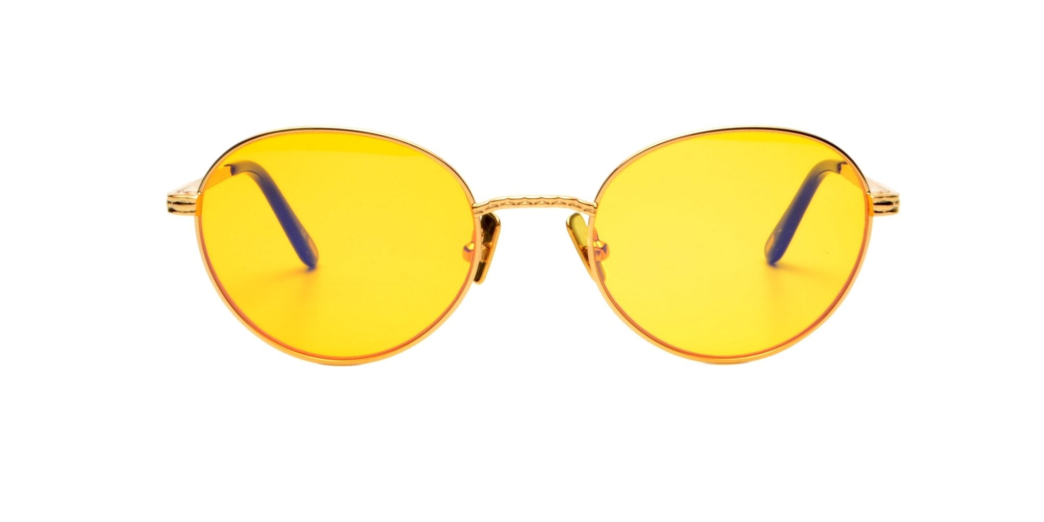 Athena 24K Gold Plated Blue Light Blocking Glasses - Blue light blocking glasses | EMR-TEK