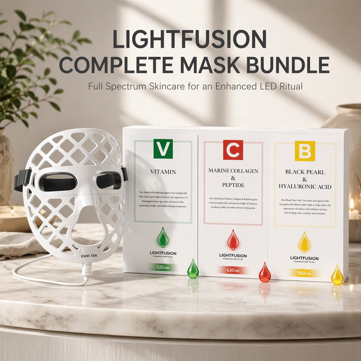 Eterno Mask & Light Fusion Sheet Mask Bundle