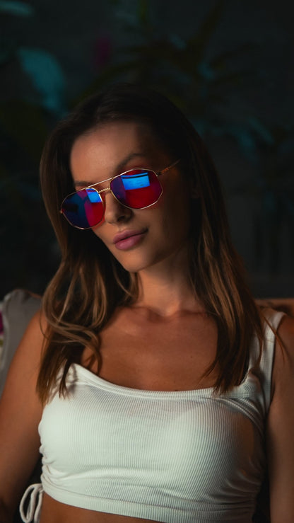 Ares Aviator Blue Light Blocking Glasses - Blue light blocking glasses | EMR-TEK