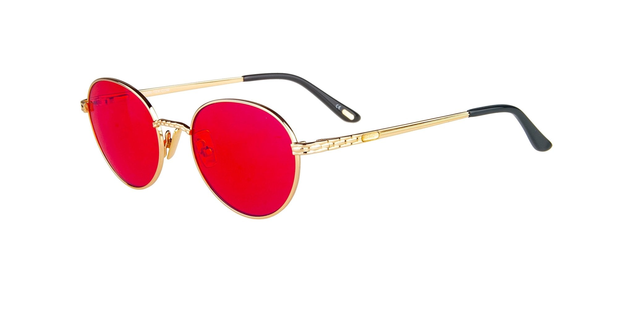 Athena 24K Gold Plated Blue Light Blocking Glasses - Blue light blocking glasses | EMR-TEK