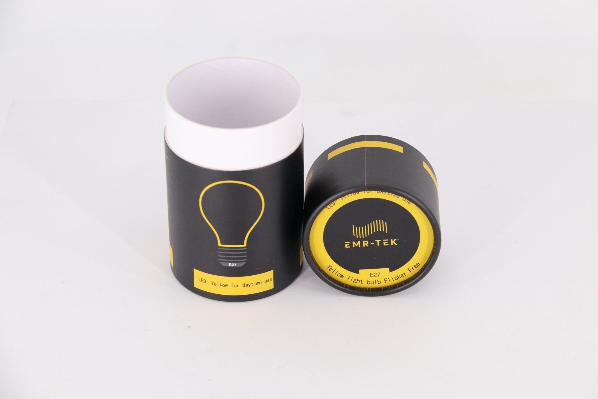 Daylight Yellow Light Bulb — Low Blue Light Comfort Lighting - | EMR-TEK