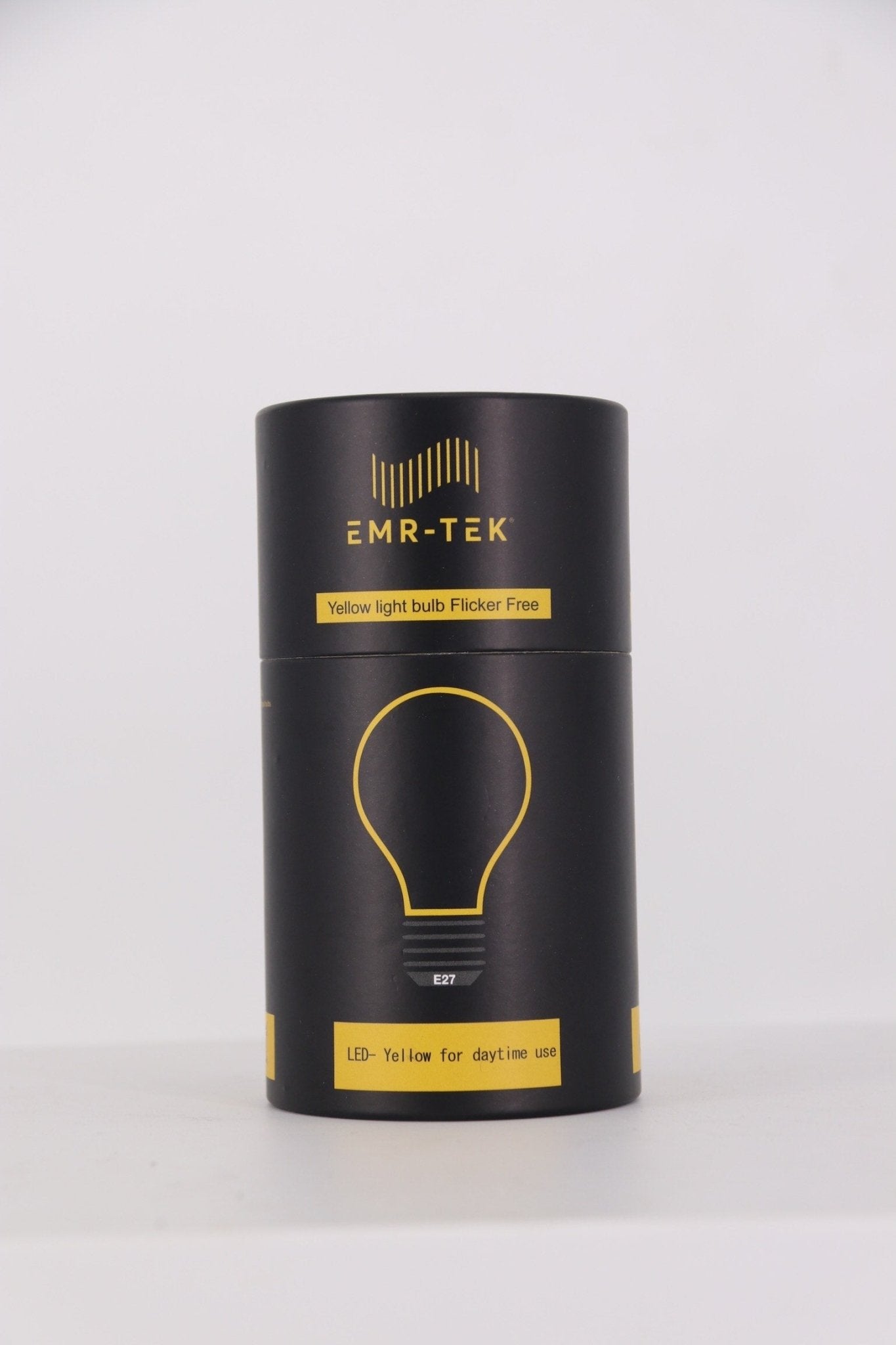 Daylight Yellow Light Bulb — Low Blue Light Comfort Lighting - | EMR-TEK