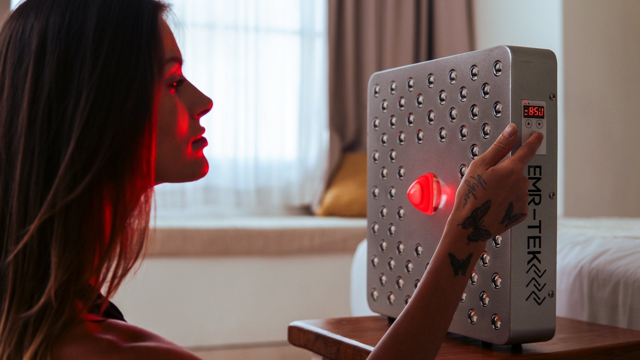 Red Light Therapy Panel 504W COB, 6 Wavelengths | Firedragon – EMR-TEK