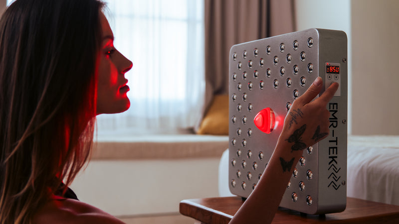 a blonde woman operating the EMR-TEK firedragon