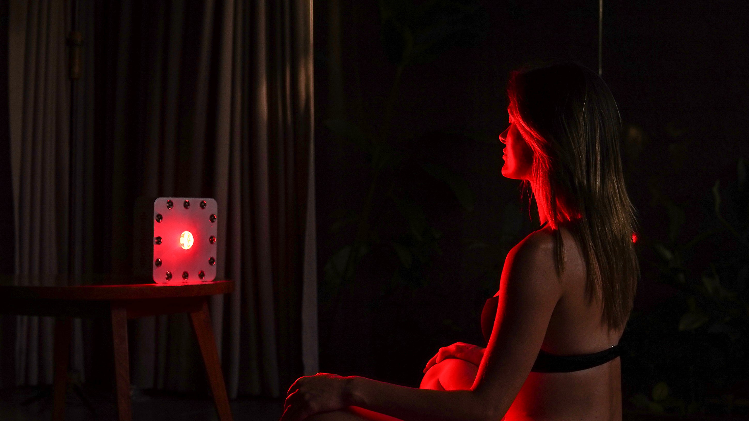 A very Beautiful lady in black bikini using EMR-TEK Firewave 